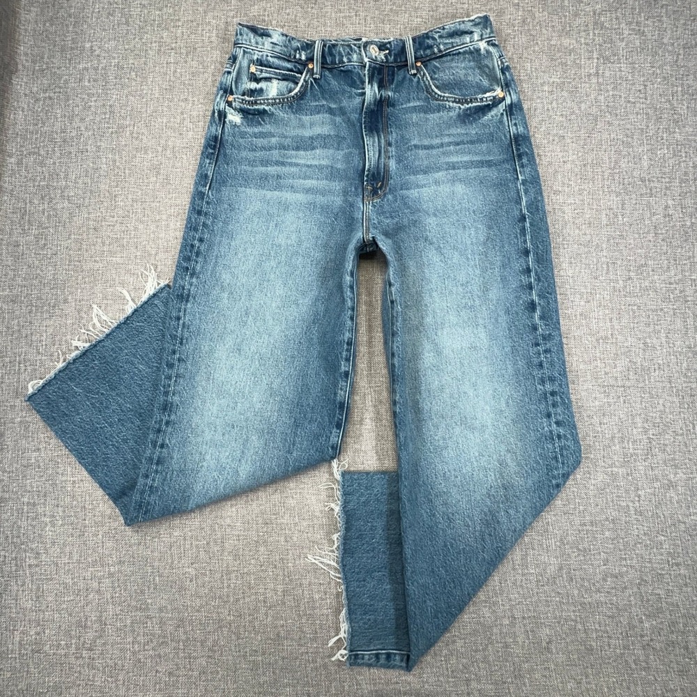 Mother Tunnel Vision Sneak Jeans Women 29 (Fits as 28) Take Me Higher 26" Inseam